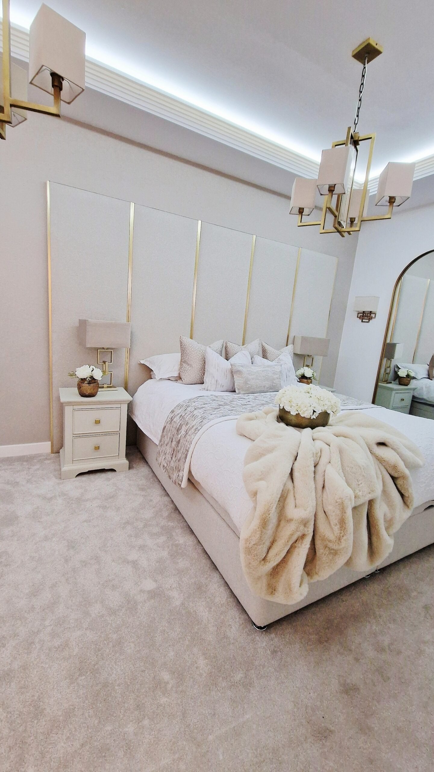 Opal Luxury Wall Panel Bed