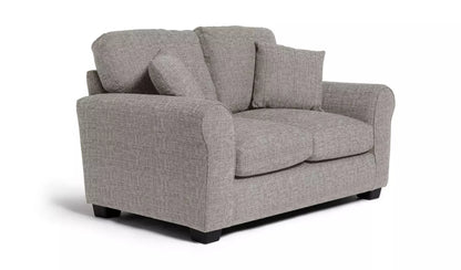 Metro Nest 2 seater Grey Sofa