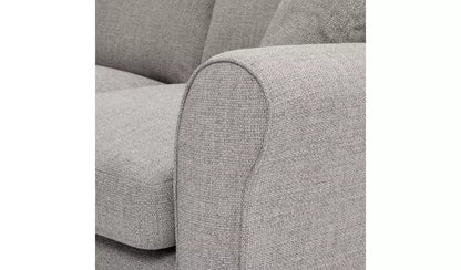 Metro Nest Fabric Right Corner Grey Sofa