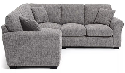 Metro Nest Grey Fabric Corner Sofa