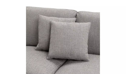 Metro Nest Fabric Right Corner Grey Sofa