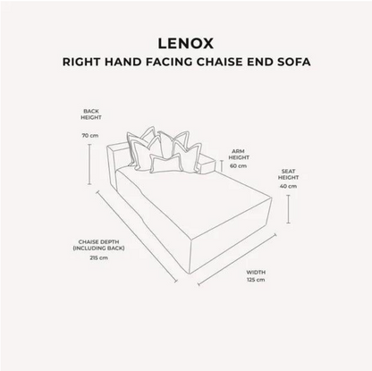 Astoria Silver Elegance Pillow Back Corner Sofa (RH Faceing Large Sofa)