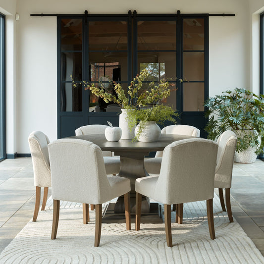 Harlow Boucle Dining Chair