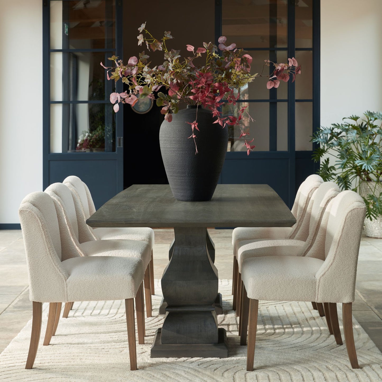 Harlow Boucle Dining Chair