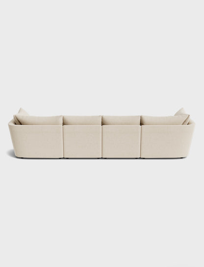 Belford XL U Shape Footstool End Sofa
