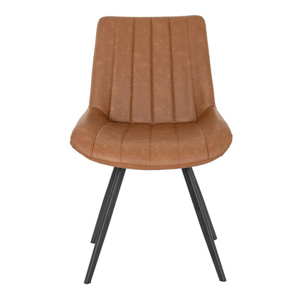 Zara Tan Swivel Dining Chair