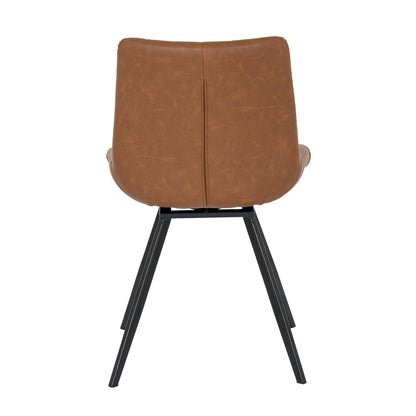 Zara Tan Swivel Dining Chair