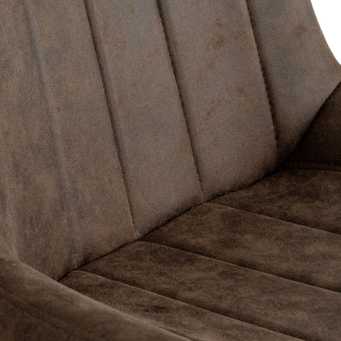Zara Coffee Swivel Dining Chair