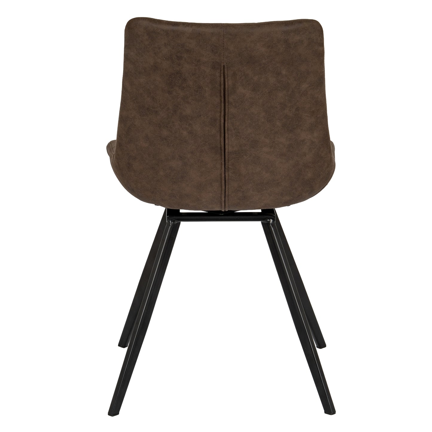 Zara Coffee Swivel Dining Chair