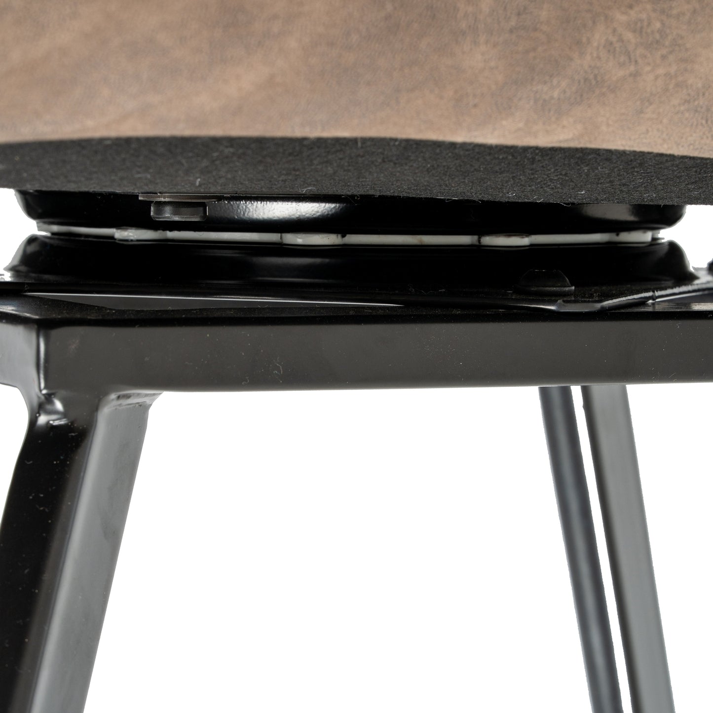Zara Coffee Swivel Dining Chair