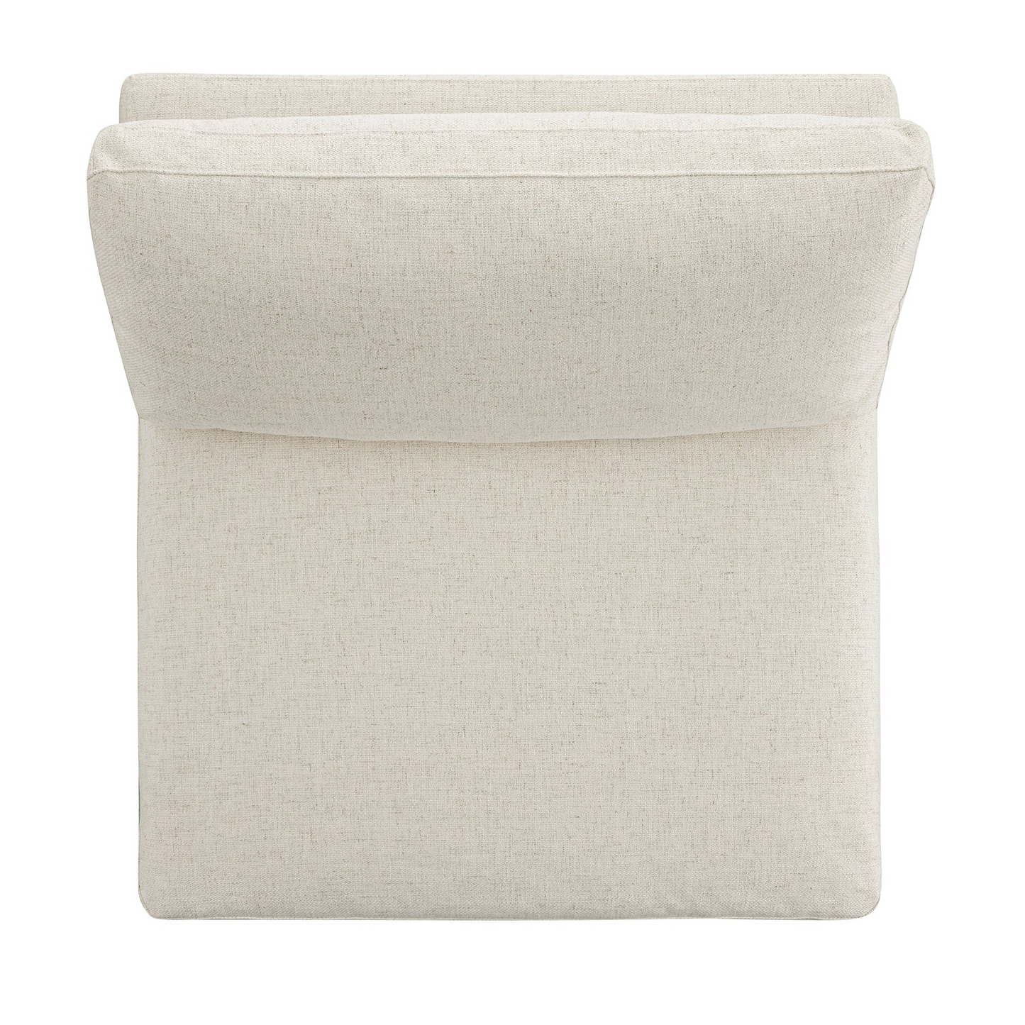 Sola Modular Armless Seat With Feather Cushions