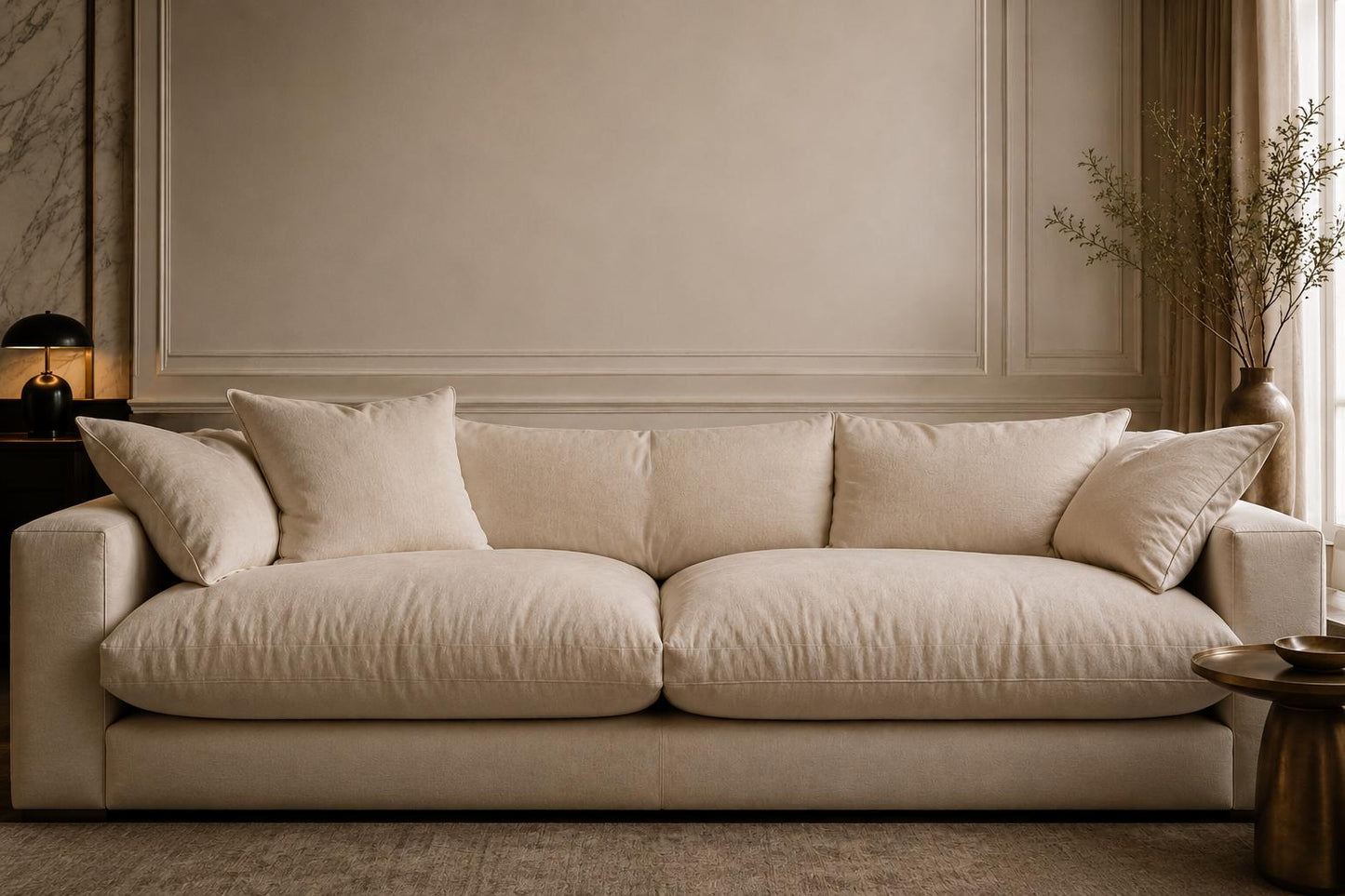 Aurelio Feather Armchair-Vogue Vocus