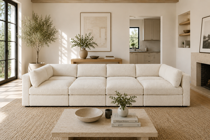 Belva Grand Pit Modular Sofa with Storage