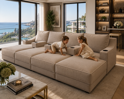 Nest Cinema Sofa With Piping