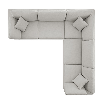 Sola Modular Corner Sofa With Feather Cushions