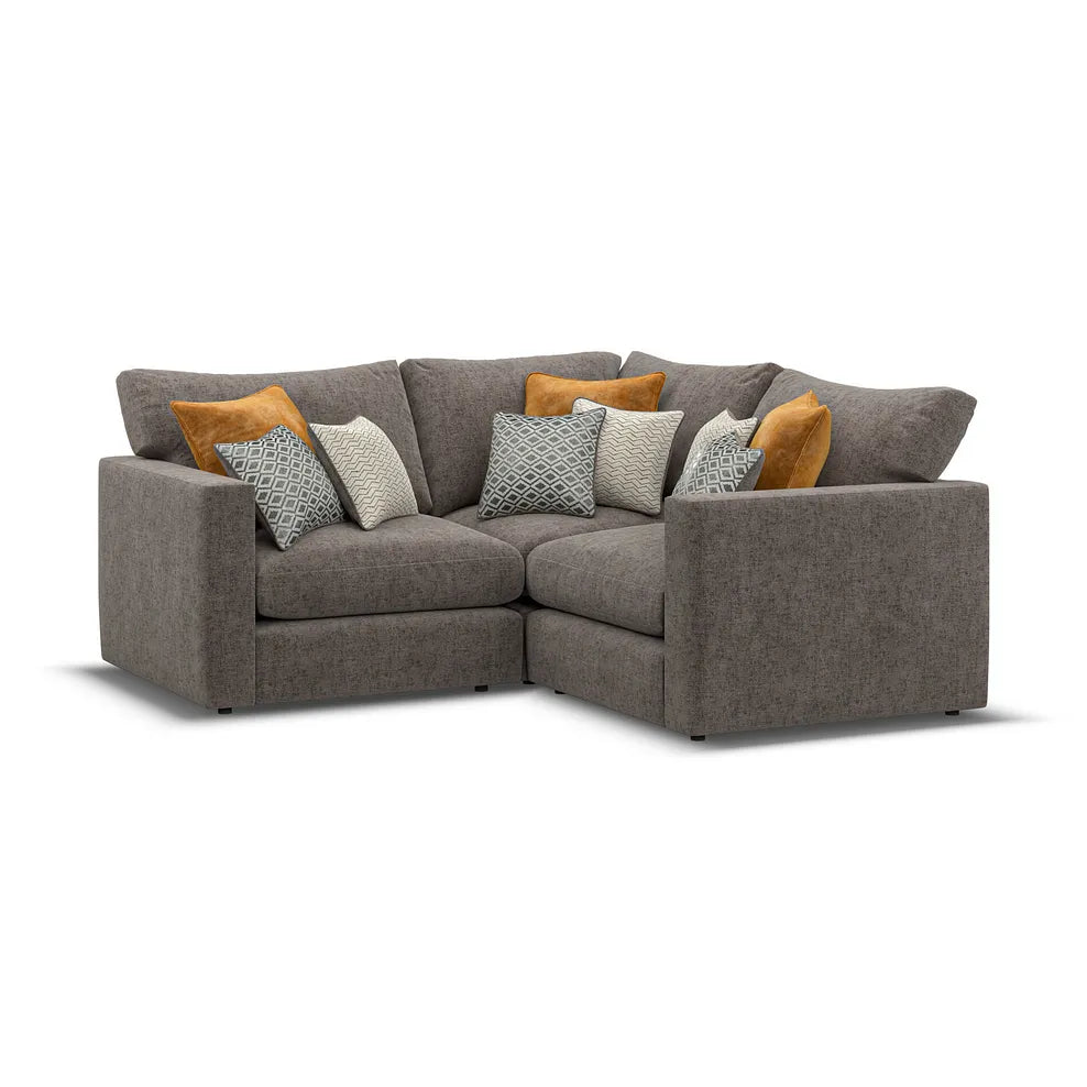 Noir Luxe 3 Seat Corner Sofa