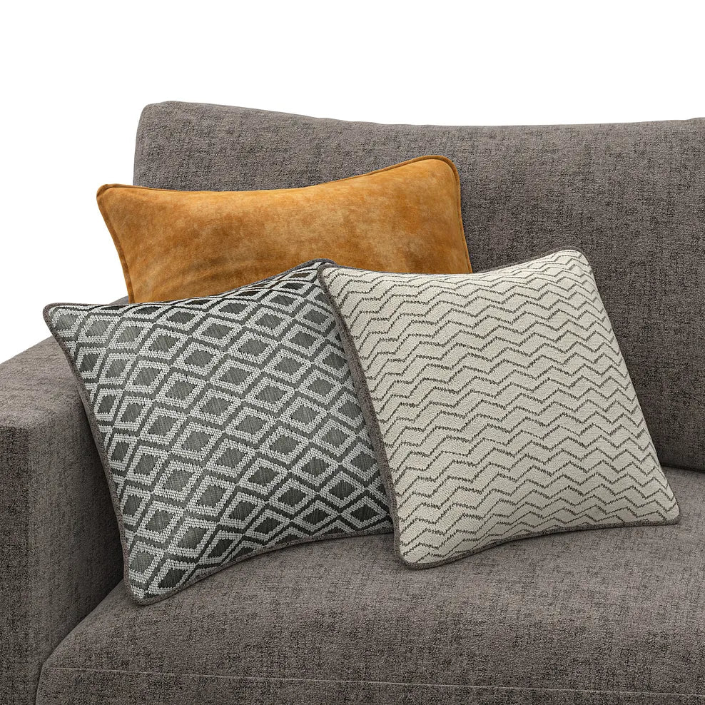 Noir Luxe 3 Seat Corner Sofa