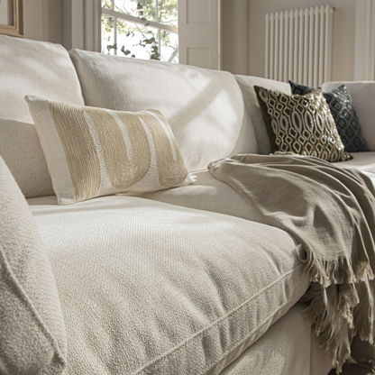 Sola Modular 3-Piece Sofa With Feather Cushions