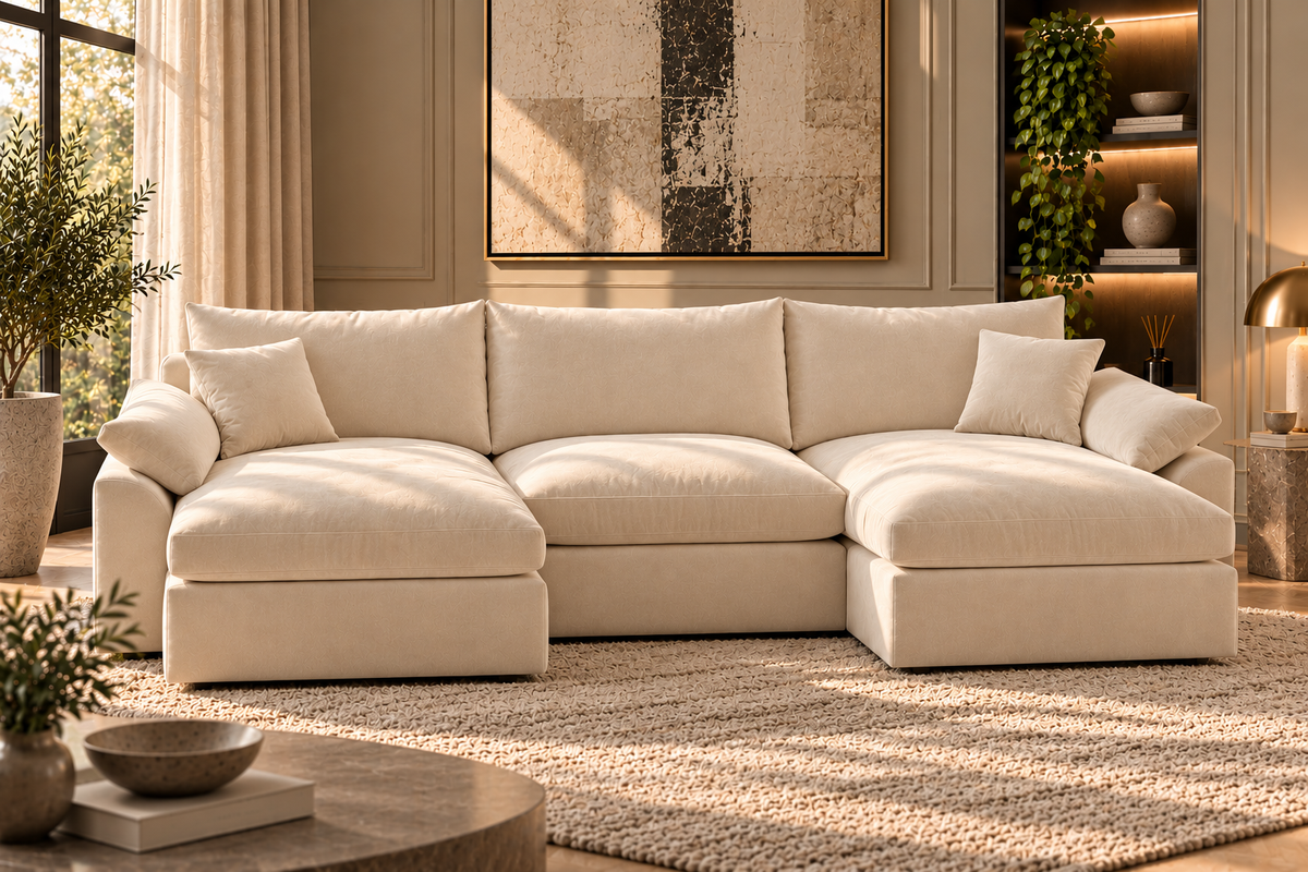 Nestillio Modular Double Chaise Sofa