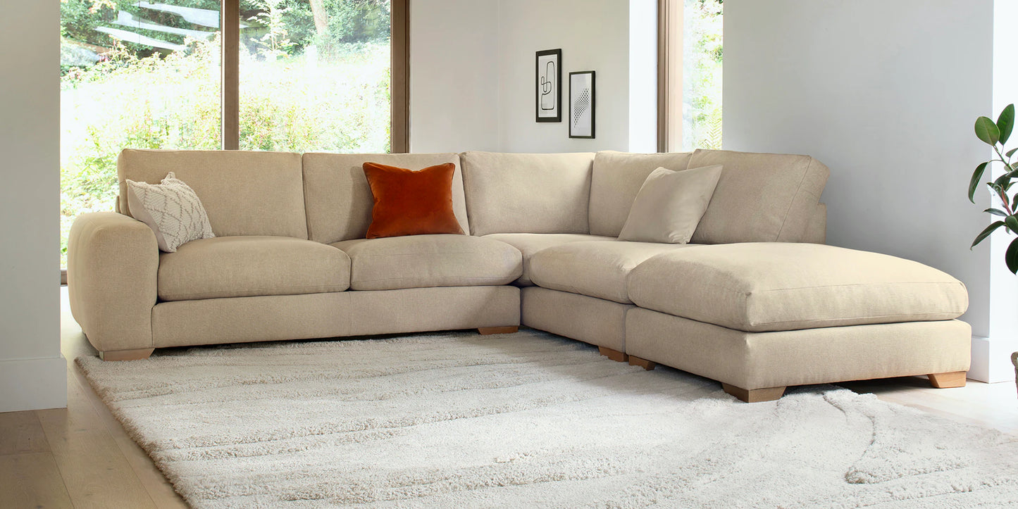 Houghton Large Open End Corner Chaise - Left Hand