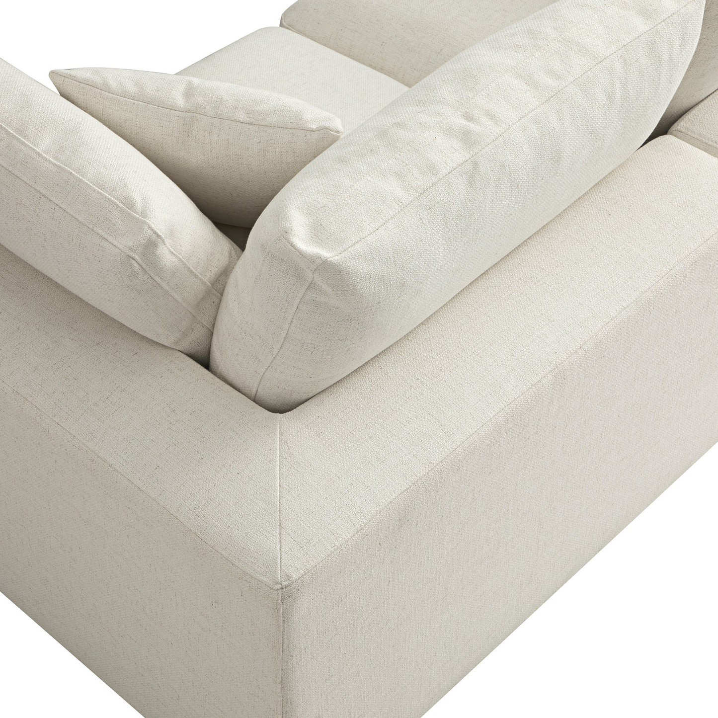 Sola Modular 2-Piece Sofa With Feather Cushions