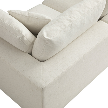 Sola Modular 2-Piece Sofa With Feather Cushions