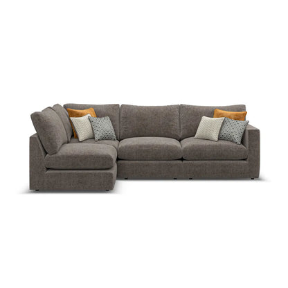 Noir Luxe 4 Seat Right Hand Corner Sofa