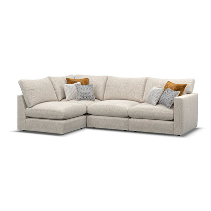 Noir Luxe 4 Seat Right Hand Corner Sofa