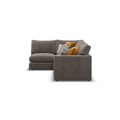 Noir Luxe 4 Seat Right Hand Corner Sofa