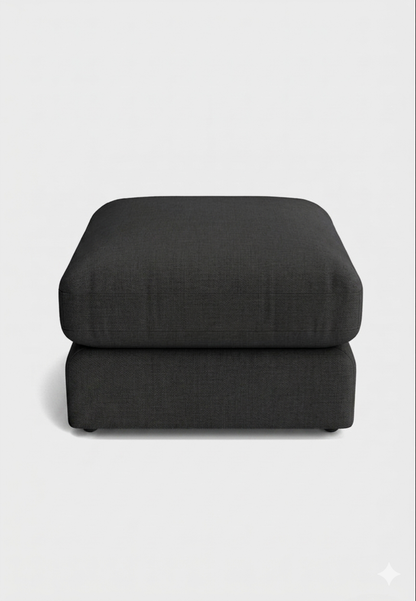 Oro Footstool -Cream