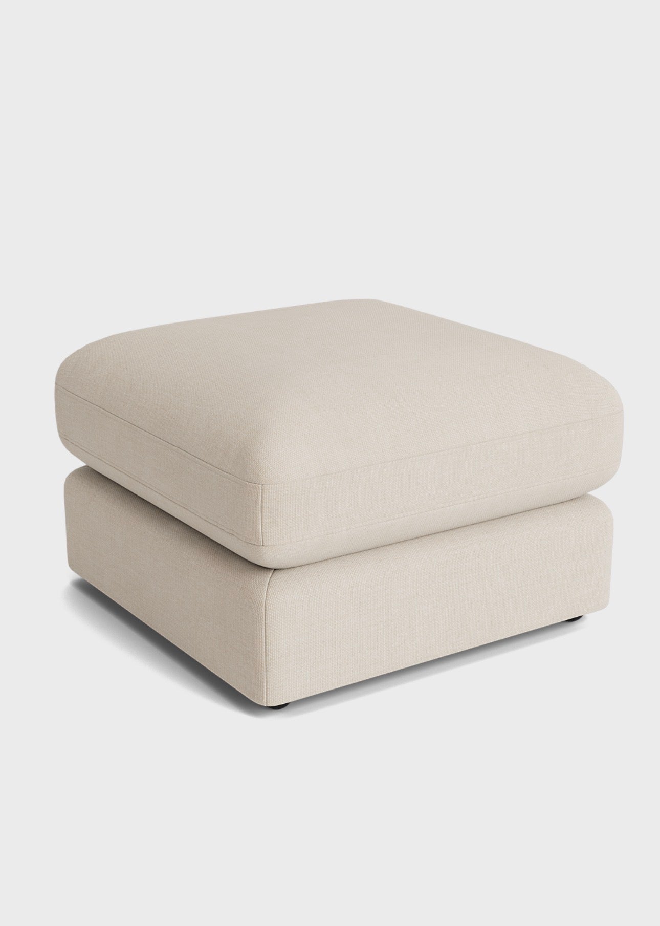 Oro Footstool -Cream