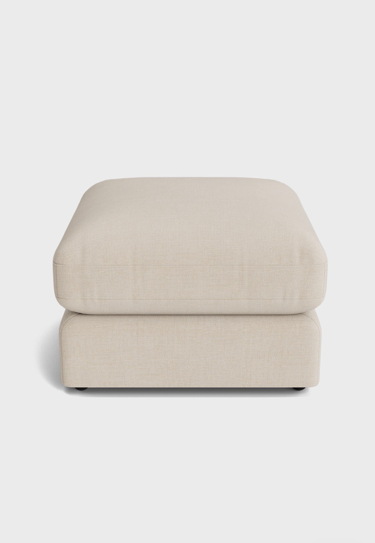 Oro Footstool -Cream