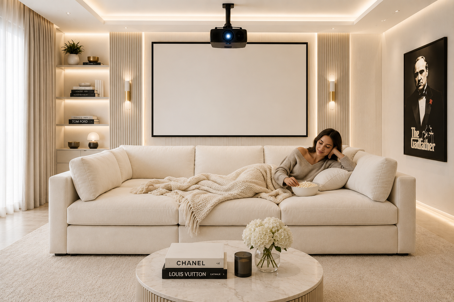 Belva Pit Modular Cinema Sofa