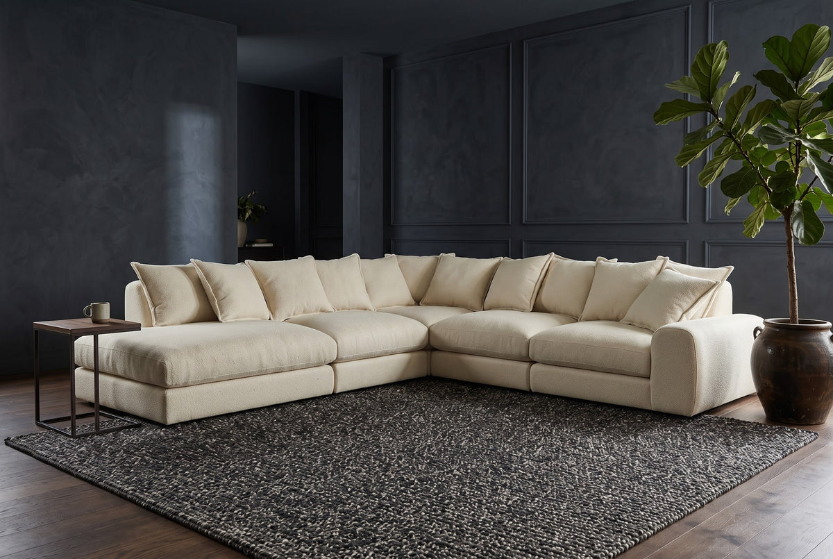 Milo Modular Right Hand Chaise Corner