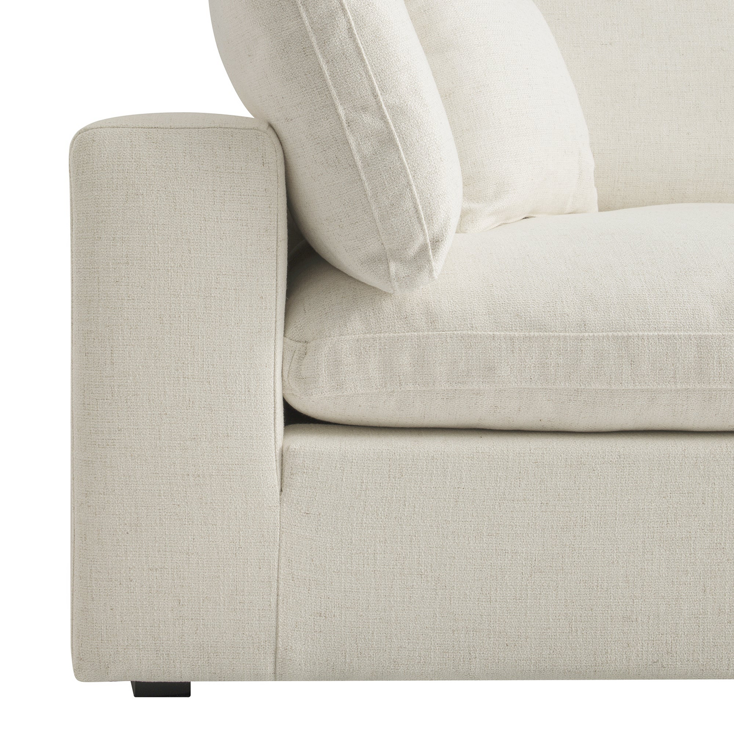 Sola Modular 2-Piece Sofa With Feather Cushions