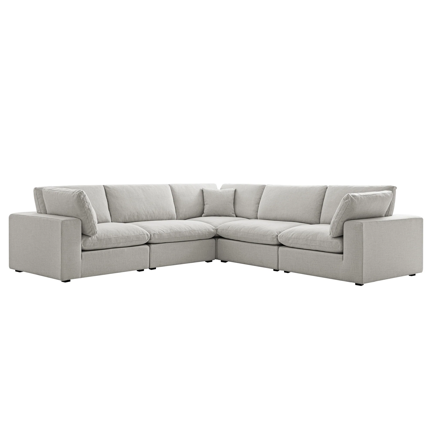Sola Modular Corner Sofa With Feather Cushions