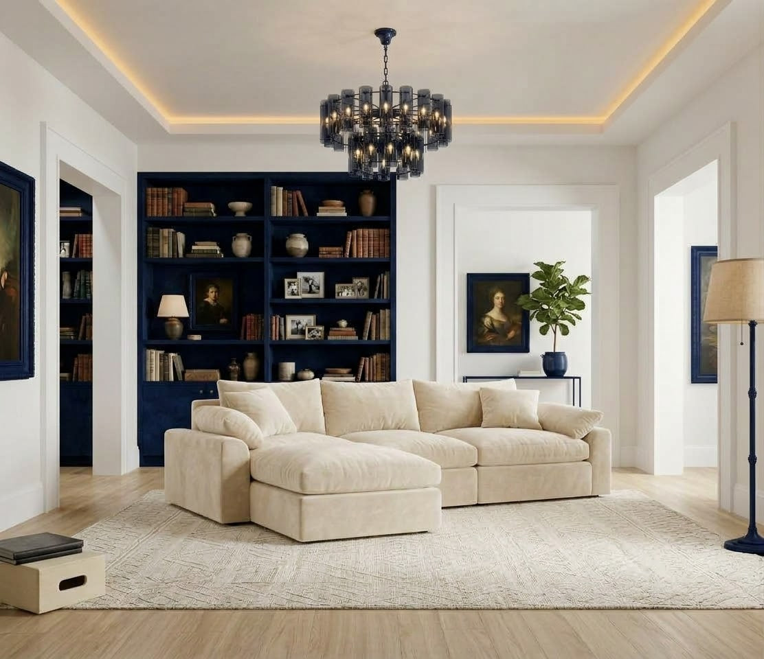 Nestillio Modular Large Chaise Sofa