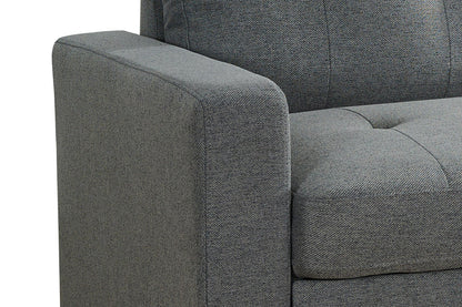 Arden Universal Corner Sofa Bed in Grey