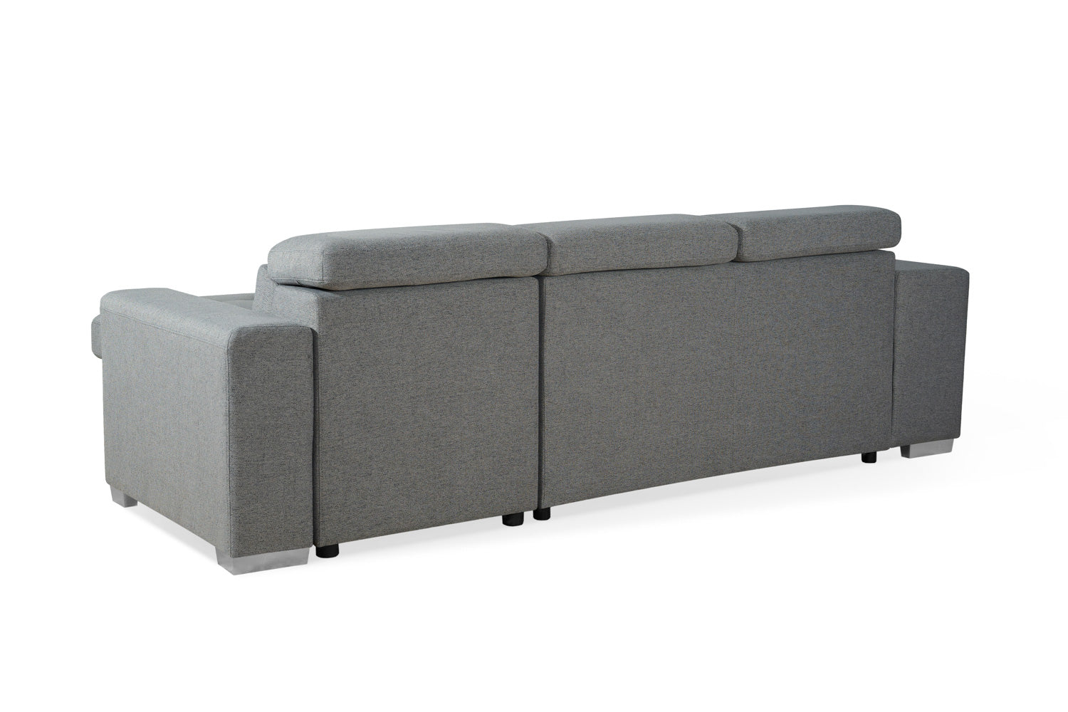 Aurelia Universal Corner Sofa Bed in Grey