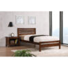 Astley Heritage Solid Hardwood Bed - Single - Antique Oak