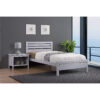 Astley Heritage Solid Hardwood Bed - Single - Grey