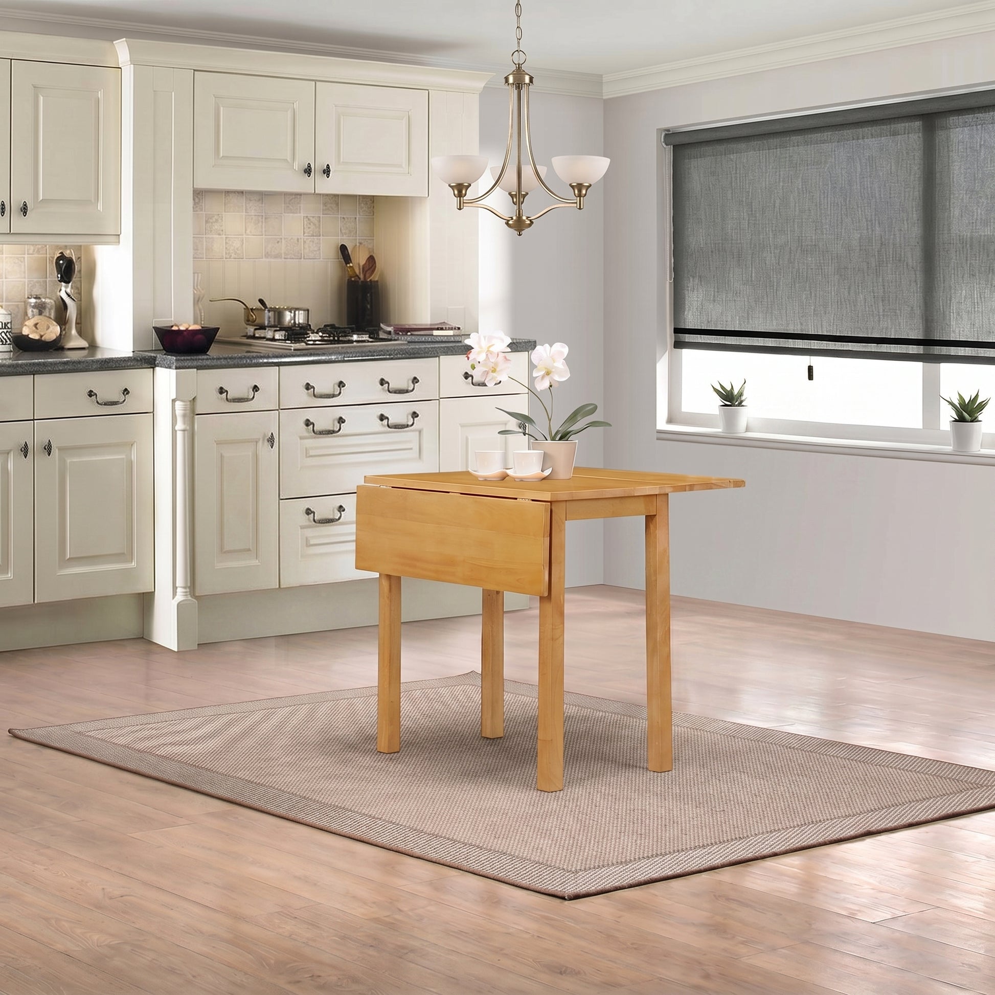 Atlas Dropleaf Dining Table Only Oak - luxury dining furniture