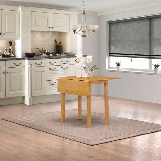 Atlas Dropleaf Dining Table Only Oak - luxury dining furniture