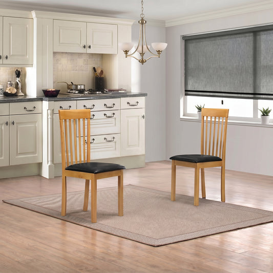Atlas Dropleaf Dining Dining Chairs Oak (2s) - luxury dining furniture