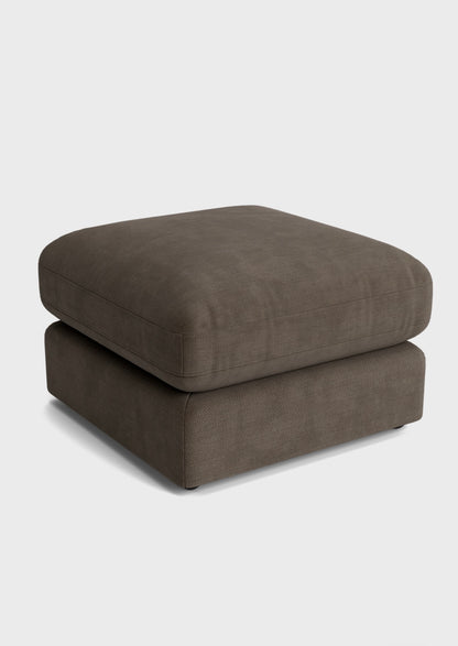 Oro Footstool-Moody Mocha