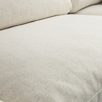 Sola Modular 3-Piece Sofa With Feather Cushions