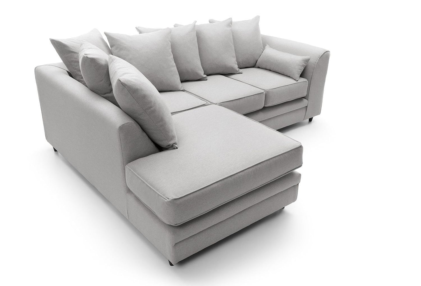 Cushion Cove Linen Corner Sofa