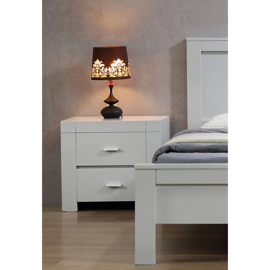 California Bedside Table Grey