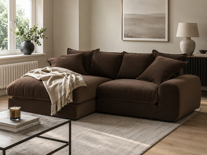 Milo Left Hand Chaise Modular Sofa