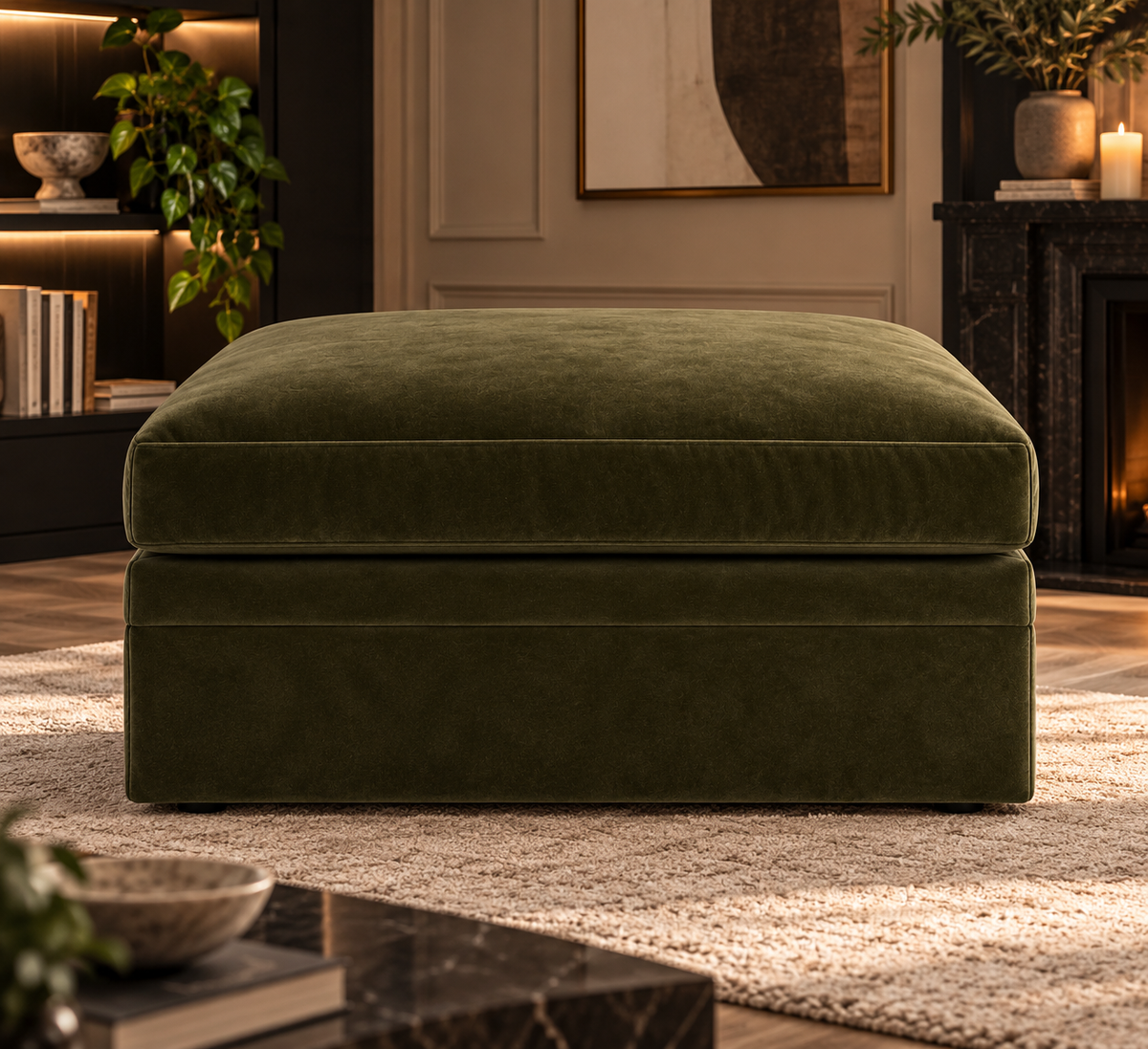 Nestillio Modular Footstool With Storage